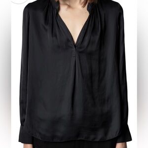 Zadig & Voltaire Tink Satin Blouse
